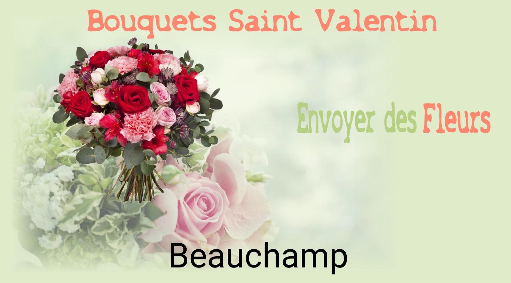 Roses de Saint-Valentin livrées à Beauchamp